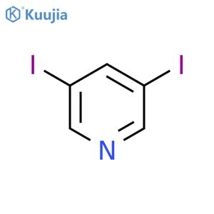 3,5-Diiodopyridine structure