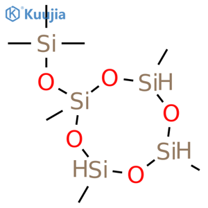 Cyclotetrasiloxane, 2,4,6,8-tetramethyl-2-[(trimethylsilyl)oxy]- structure