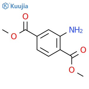 1,4-dimethyl 2-aminobenzene-1,4-dicarboxylate structure