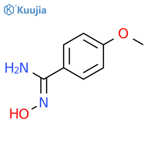 N'-Hydroxy-4-methoxybenzenecarboximidamide structure