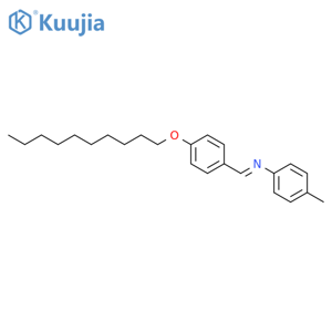 Benzenamine,N-[[4-(decyloxy)phenyl]methylene]-4-methyl- structure