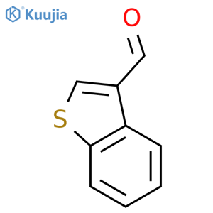 benzothiophene-3-carbaldehyde structure