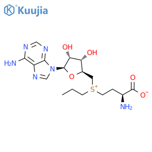 Adenosine, 5′-[[(3S)-3-amino-3-carboxypropyl]propylsulfonio]-5′-deoxy-, inner salt structure