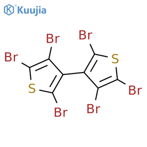 3,3'-Bithiophene, 2,2',4,4',5,5'-hexabromo- structure