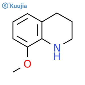 8-Methoxy-1,2,3,4-tetrahydroquinoline structure