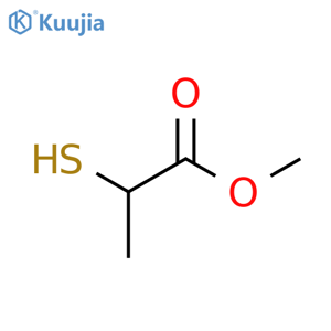 2-Mercaptopropionic Acid Methyl Ester structure