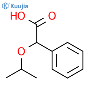 2-Isopropoxy-2-phenylacetic acid structure