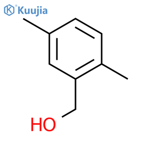 2,5-Dimethylbenzenemethanol structure