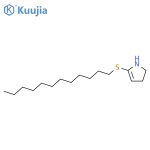 1H-Pyrrole,5-(dodecylthio)-2,3-dihydro- structure