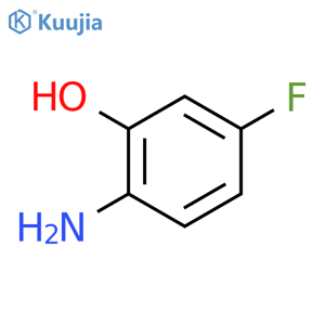 2-Amino-5-fluorophenol structure