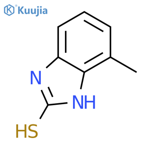 Methyl-2-mercaptobenzimidazole structure