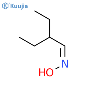 Butanal, 2-ethyl-,oxime structure