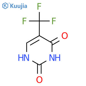 5-(trifluoromethyl)-1,2,3,4-tetrahydropyrimidine-2,4-dione structure