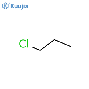 1-Chloropropane structure