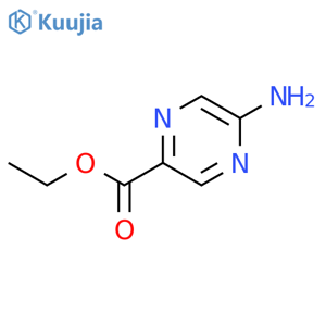 Ethyl 5-Aminopyrazine-2-carboxylate structure