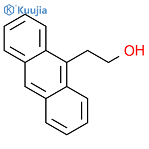 9-(2-Hydroxyethyl)anthracene structure