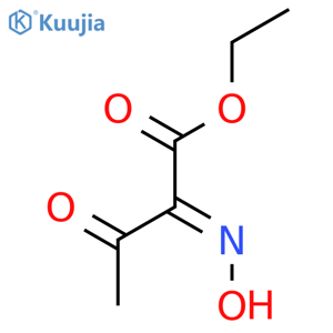 Ethyl-2-(hydroxyimino)-3-oxobutanoate structure