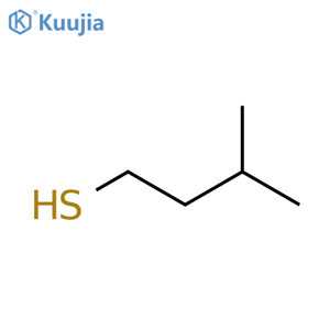 3-Methyl-1-butanethiol structure