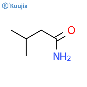 Isovaleramide structure