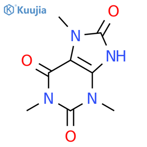 1,3,7-Trimethyluric Acid structure