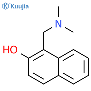 1-(dimethylamino)methylnaphthalen-2-ol structure