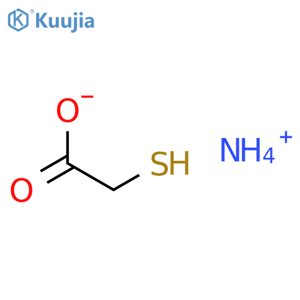 Ammonium thioglycolate structure