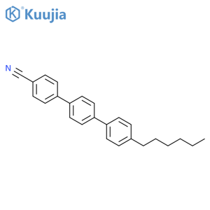 4''-Hexyl-[1,1':4',1''-terphenyl]-4-carbonitrile structure