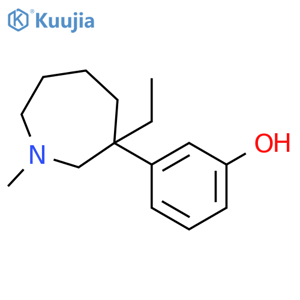 Meptazinol structure