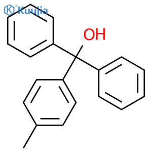 Diphenyl(p-tolyl)methanol structure