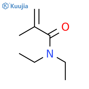 2-Propenamide,N,N-diethyl-2-methyl- structure