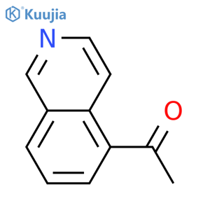 1-(isoquinolin-5-yl)ethan-1-one structure