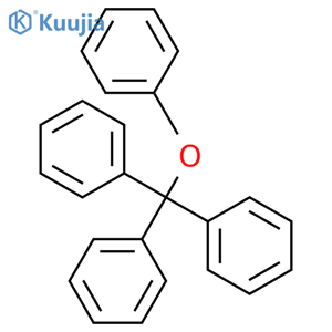 1,1'',1''''-(phenoxymethanetriyl)tribenzene structure