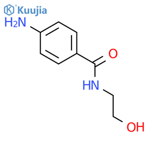 4-Amino-N-(2-hydroxyethyl)benzamide structure