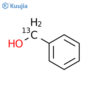 Benzyl-13C Alcohol structure