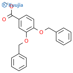 Methyl 3,4-bis(benzyloxy)benzoate structure