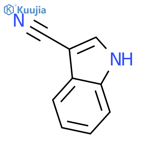 1H-indole-3-carbonitrile structure