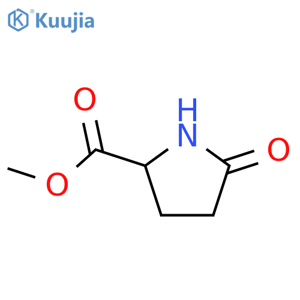 Methyl 5-oxopyrrolidine-2-carboxylate structure