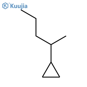 Cyclopropane,(1-methylbutyl)- structure