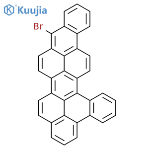 Dibenzo[a,rst]naphtho[8,1,2-cde]pentaphene, 12-bromo- structure