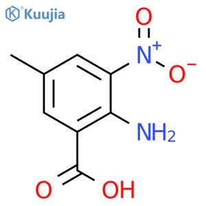 2-Amino-5-methyl-3-nitrobenzoic acid structure