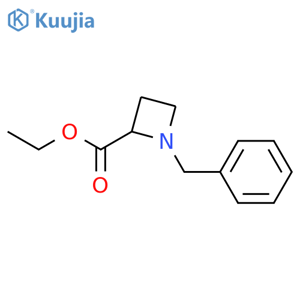 Ethyl 1-benzylazetidine-2-carboxylate structure
