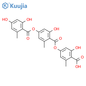 Gyrophoric Acid structure