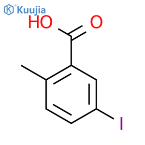 5-Iodo-2-methylbenzoic acid structure