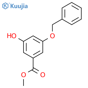 Methyl 3-(benzyloxy)-5-hydroxybenzoate structure