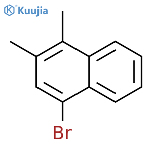 Naphthalene, 4-bromo-1,2-dimethyl- structure