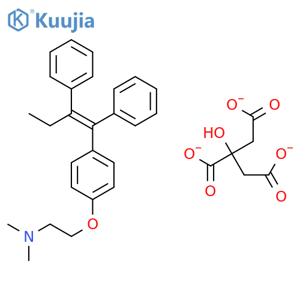 Tamoxifen citrate structure