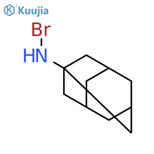 Tricyclo[3.3.1.13,7]decan-1-amine, N-bromo- structure