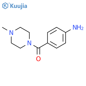 4-(4-methylpiperazine-1-carbonyl)aniline structure