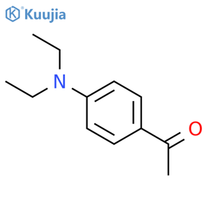 4-Diethylaminoacetophenone structure