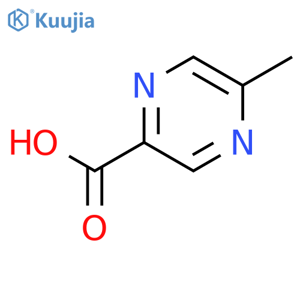 5-Methylpyrazine-2-carboxylic Acid structure